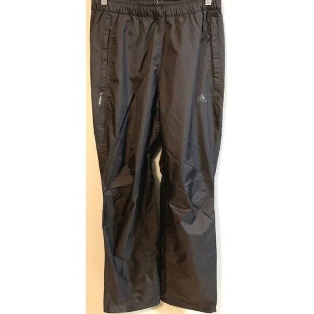 Adidas Climaproof Wandertag 2.5L Waterproof Black Rain Pants Men's Small NWT